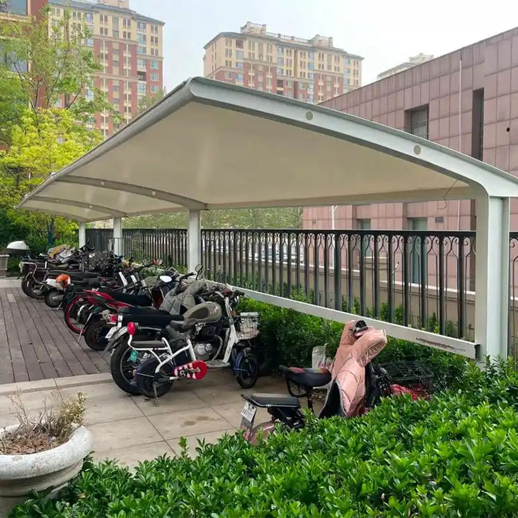 安顺膜结构电动车棚